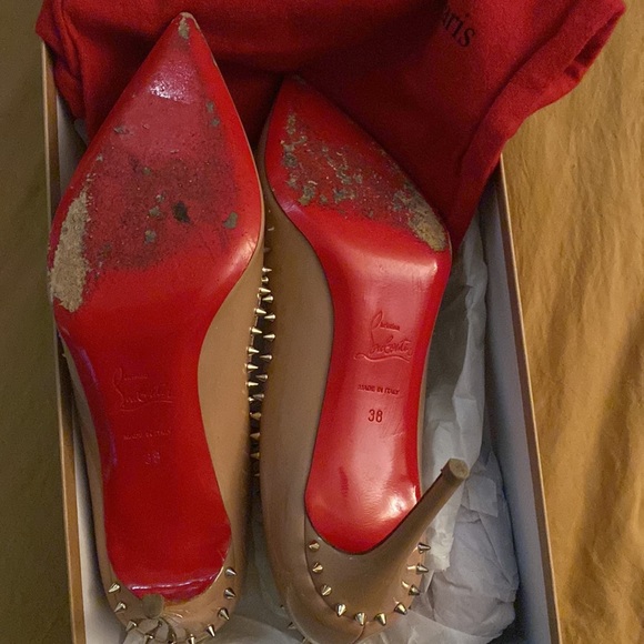 85 MM Anjalina Christian Louboutin - Picture 2 of 5